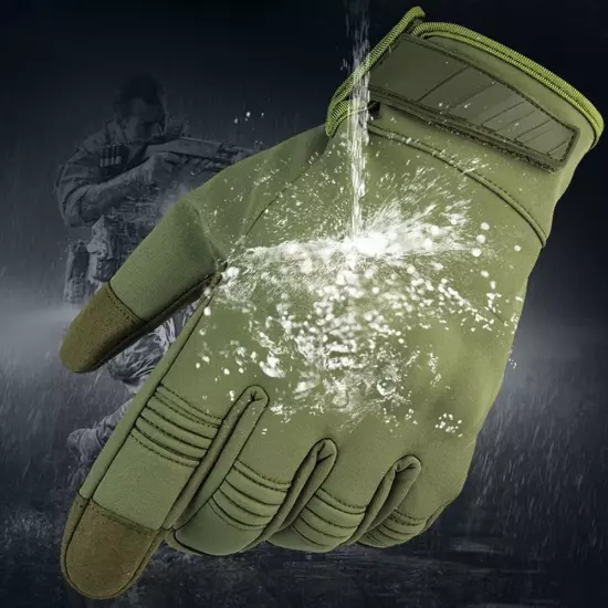 Military Tactical Full Finger Cycling Hunting Gloves Touch Screen Gear Gloves