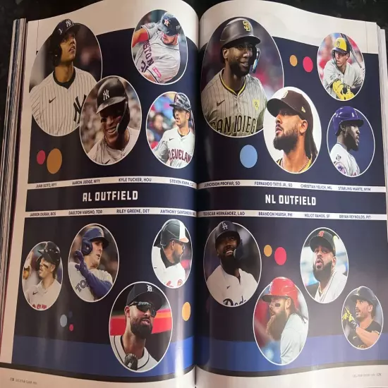 2024 Texas All Star Game MLB Official Program Book with Socrecard Section