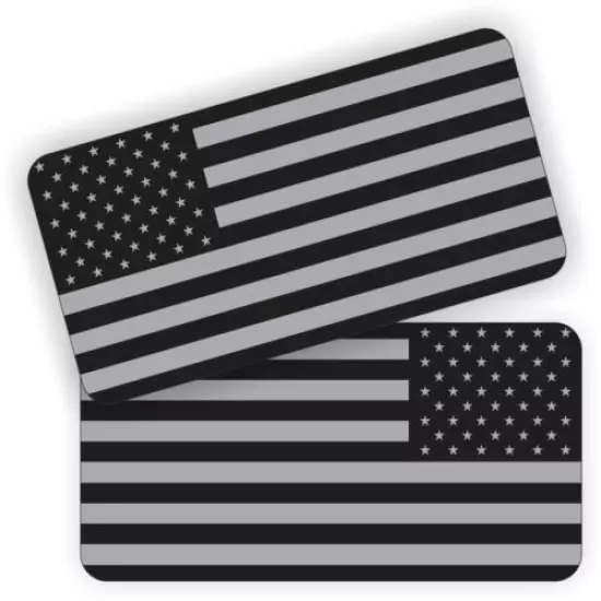 Pair - American Flag Black Ops Stickers Decals Welding Helmet Stickers Tactical