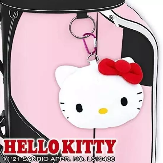 Sanrio Hello Kitty Golf Accessory Pouch Character Goods Golf Ball Case JAPAN