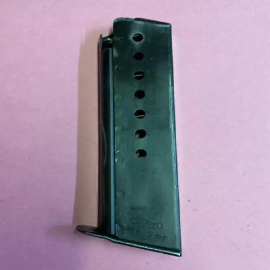 Factory Walther P-38 East German Police 8 Round 9mm Caliber Pistol Magazine