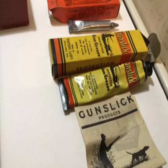 1945 GUNSLICK SHOTGUN CLEANING KIT IN ORIGINAL BOX & PAPERWORK 