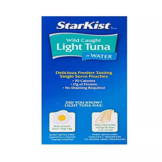 StarKist Chunk Light Tuna in Water 2.6 oz., 10 pk.