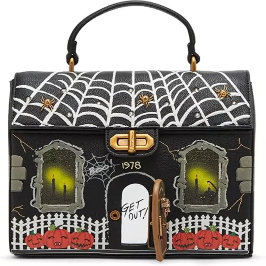 Betsey Johnson If You Got It Haunt It Halloween Haunted House Lite Up Crossbody