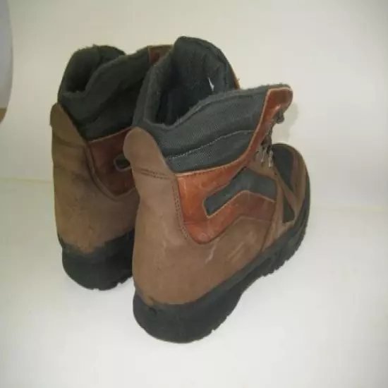 Mens G H Bass Insulated Leather/Fabric Hiking All Terrain Boots sz 12M