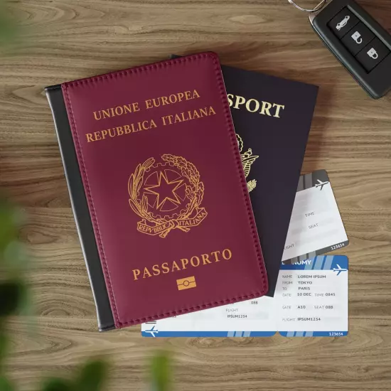 Italy Passport Cover Passport Wallet 