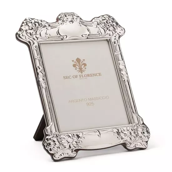 6"x4" in Solid 925 Sterling Silver Photo Picture Frame* 8008 /10×15 USA