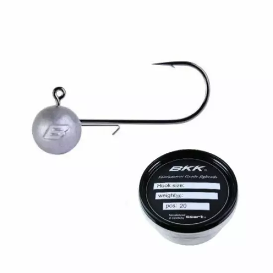 BKK ROUND JIG HEAD BULK PACK