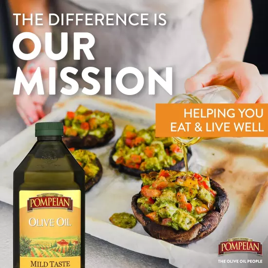 Mild Taste Olive Oil, Mild Flavor, Perfect for Roasting & Sauteing, Natural