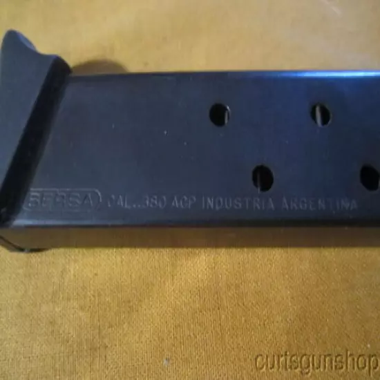 Bersa Thunder .380acp Semiauto Pistol Magazine-6rd Max