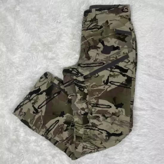 New Under Armour UA Grit Storm Pants Scent Control Barren Camo 1347443 999 Sz 30