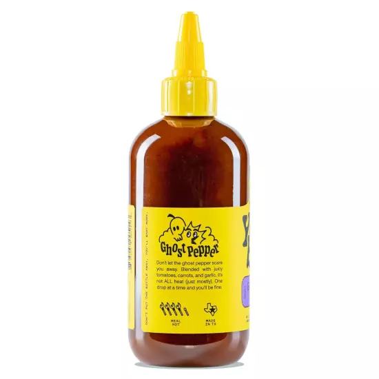 Ghost Pepper Hot Sauce by Yellowbird - Hot and Smoky Hot Pepper Sauce with Sm...