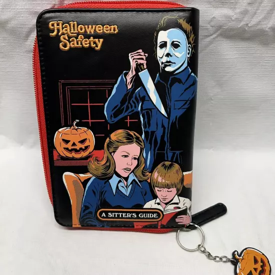 Halloween Safety A Sitters Guide Wallet And Zip Up Pouch Michael Myers