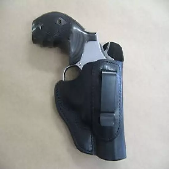 Rossi 461, 462 Revolver IWB Leather In The Waistband Carry Holster CCW BLACK RH