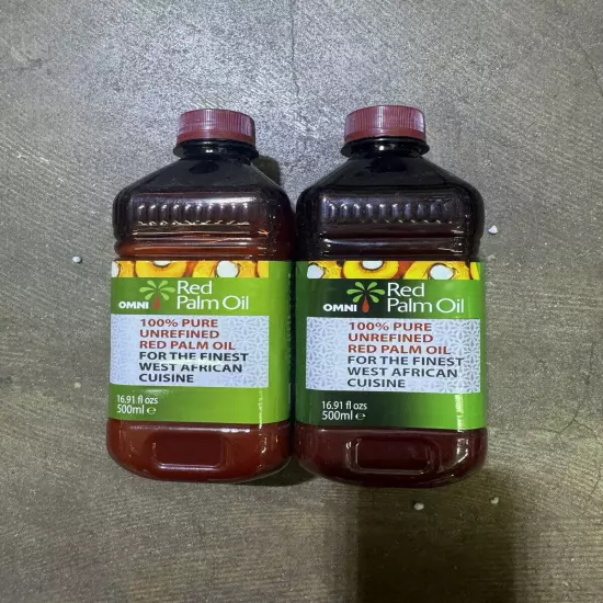 1 Red Palm Oil 16.9 Fl ozs manteca de corojo omni