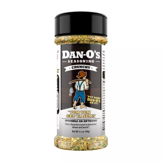 Dan-O's Seasoning Original Crunchy Preem-O SEA-soning Spicy Tac-O - 6 Pack