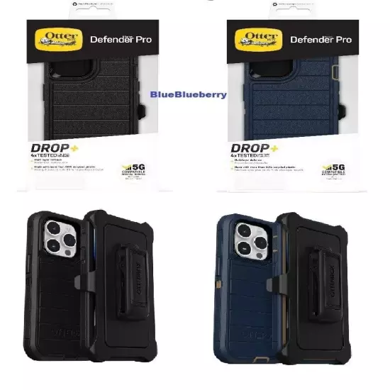 OtterBox Defender Series Pro Case With Holster for iPhone 14 Pro (6.1")