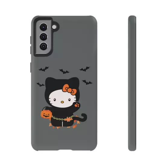 HALLOWEEN HELLO KITTY Phone Case, iPhone and Samsung Glossy Tough Phone Cases