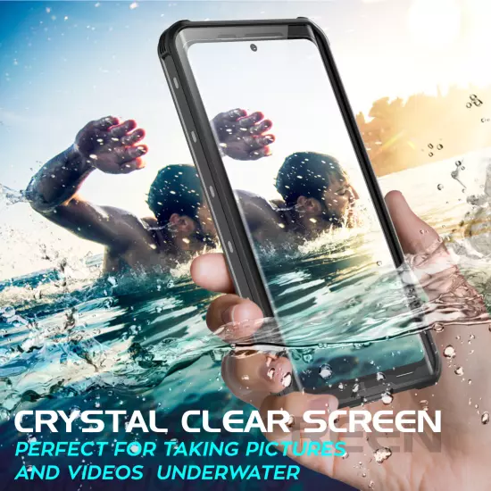 Waterproof Case For Samsung Galaxy S21, S21+, S21 Ultra 5G Plus Screen Protector