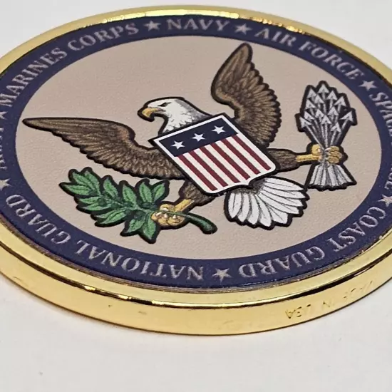 Sodexo Honor Challenge Coin Military Honoring Nations Finest Large Heavy EBRG