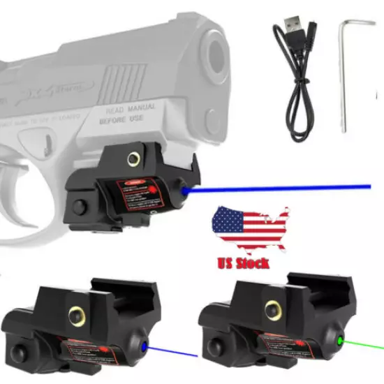 Tactical Pistol Gun Laser Sight Scope For Glock 17 Taurus G2c 20mm Picatinny