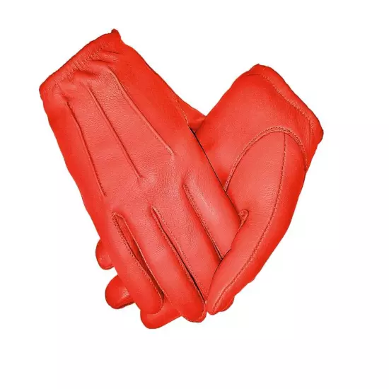 Thin Leather Police Search Driving Gloves 