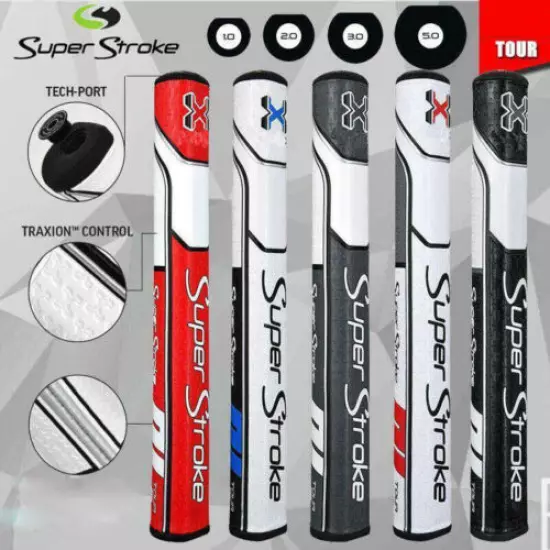 Super Stroke Golf Grip Putter Ultra Slim Mid Slim Fat Outdoor Sport 2.0 3.0