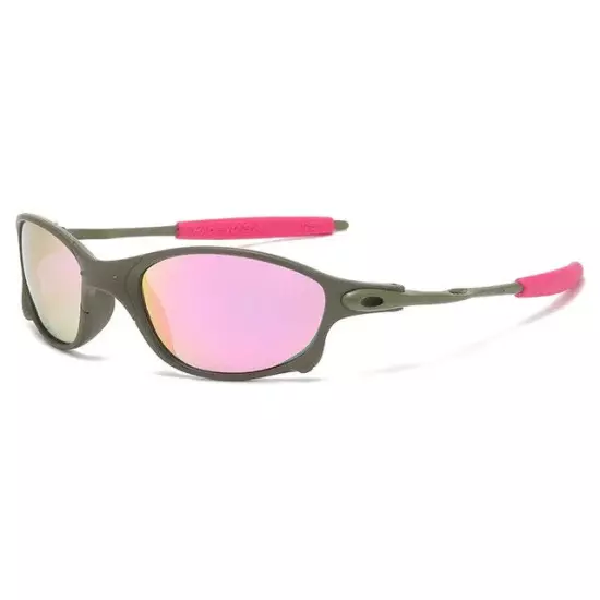 X Metal Juliet Cyclops Sunglasses UV 400 Ruby Polarized Glass Titanium Goggles