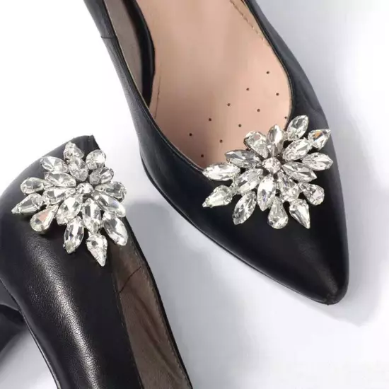 Charms Jewelry Shoes Buckles Rhinestone Shoe Clips Bridal Shoes Decoration