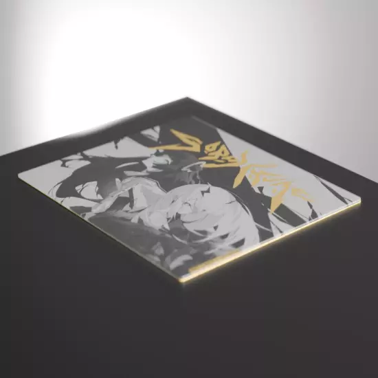 Wallhack SP-004 Limited Edition: Twins Sora & Yume Glass Mousepad FAST FREESHIP!