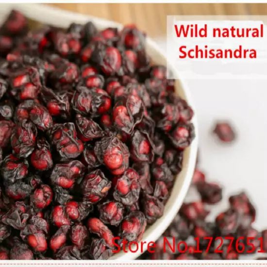 Superior Schisandra Berries Health Care Top-Grade Wild Natural Herbal Tea 250g