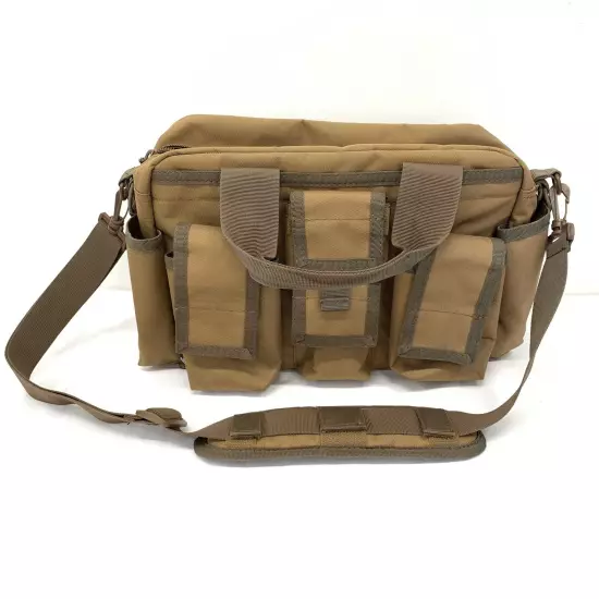 LAPG LA POLICE GEAR TACTICAL BAIL OUT GEAR BAG, COYOTE BROWN