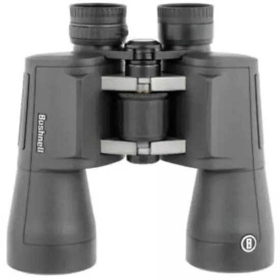 Bushnell PWV2050 Powerview 2 20x50mm Binoculars, .39 Eye Relief, Black Rubber