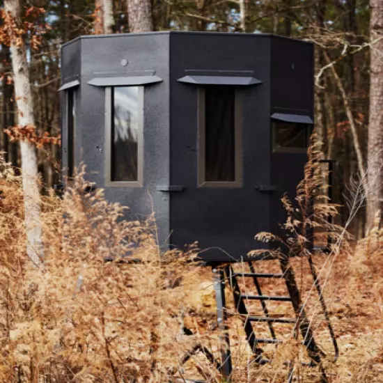 Raptor Hunting Blinds and Towers - All Aluminum Bed Liner Coating - Deer Hunting