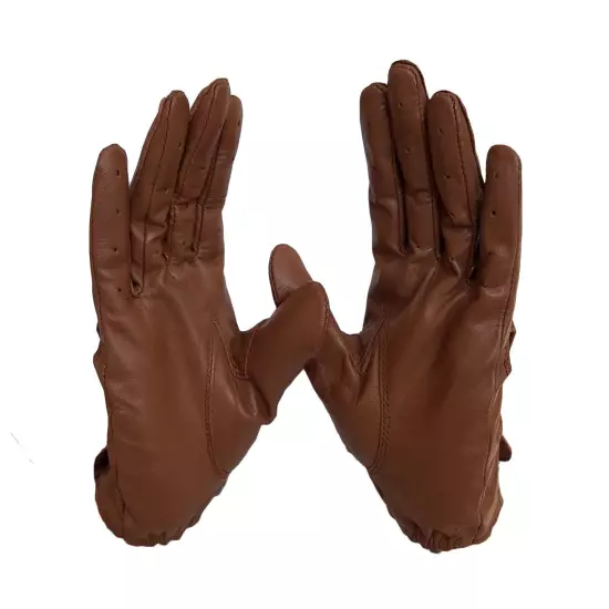 Genuine Leather Driving Gloves 