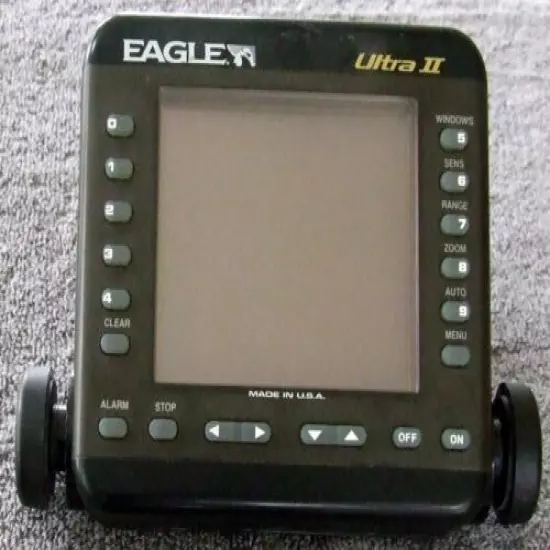 Lowrance Eagle Ultra II Fish Finder ( Tested - Works Great)