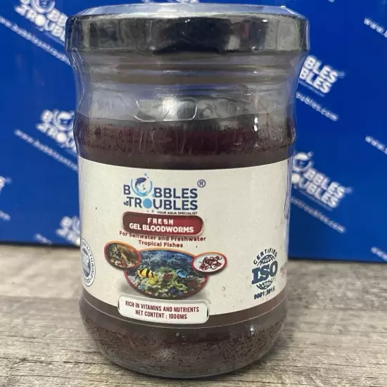 Gel Type Bloodworms (Fish Food)