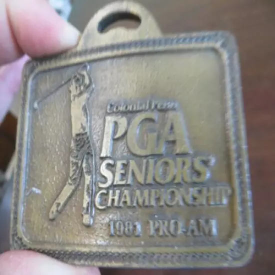 Colonial Penn PGA SENIORS CHAMPIONSHIPS 1981 PRO AM Turnberry Isle golf souvenir