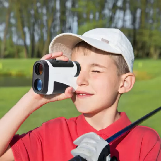 BOBLOV Golf Rangefinder with Slope Compensation Flag-lock Speed Measurement IP54