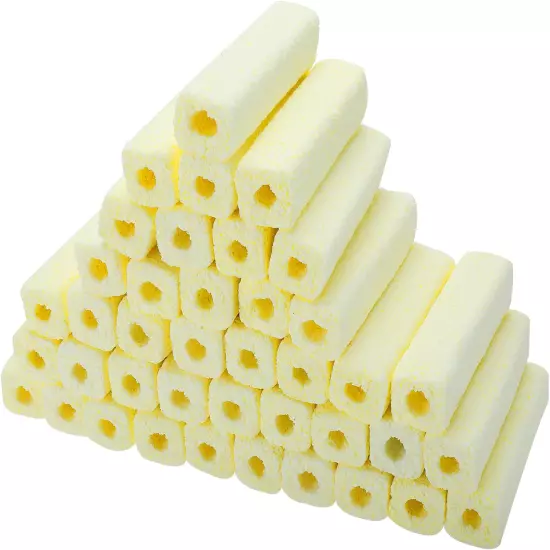 3.8" Long Large Aquarium Filter Media, 40pcs Ceramic Bio Media Blocks for Sump