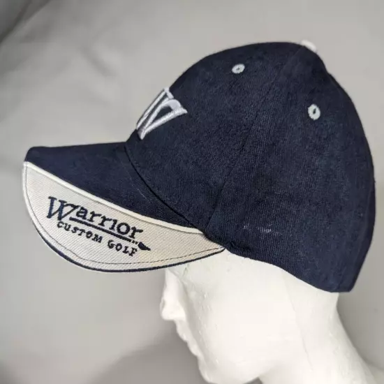 Warrior Custom Golf Blue Cap Adjustable Hat