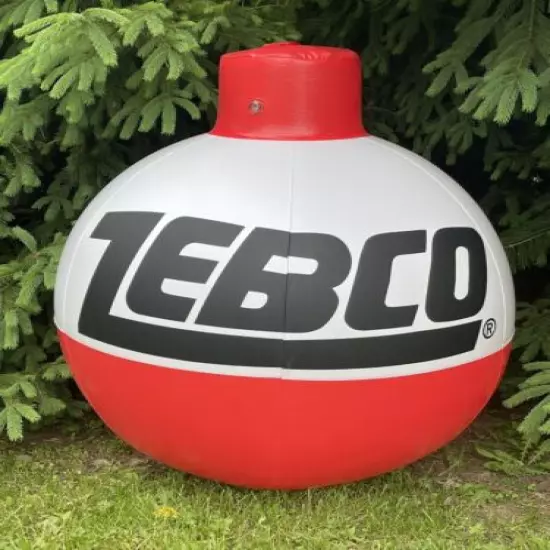 Vintage Giant Inflatable Fishing Bobber Zebco (RARE!!!) Intex?