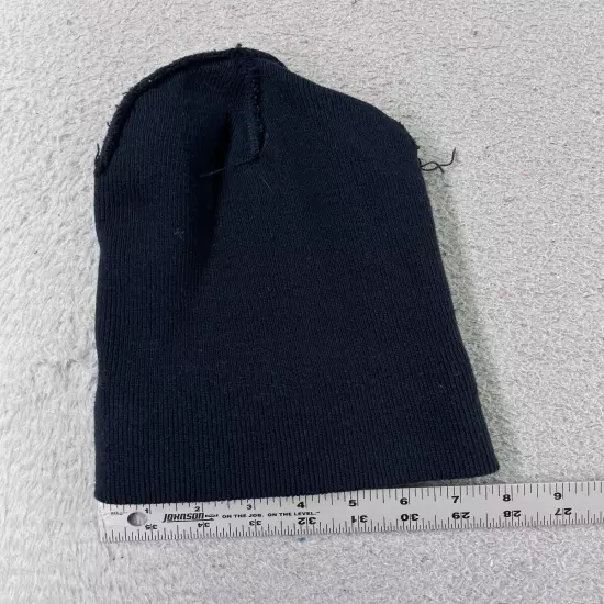 R B Interiors Beanie Toque Adult One Size Blue Knit 100% Acrylic Furniture Store