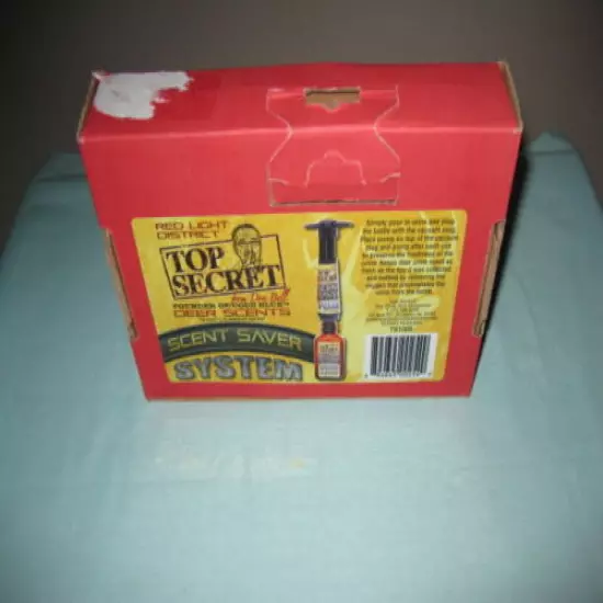 TOP SECRET SCENT SAVER SYSTEM -NEW-HUNTING - DEER -TREE STAND-BLINDS