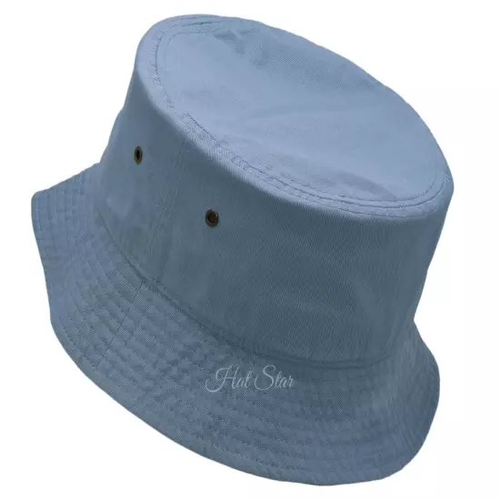 Bucket Hat Boonie Visor Hunting Fishing Outdoor Summer Cap Unisex 100% Cotton