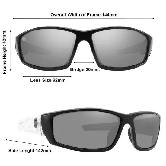 New Polarized Vertex Men Anti Glare Fishing Cycling Driving Sport Sunglasses