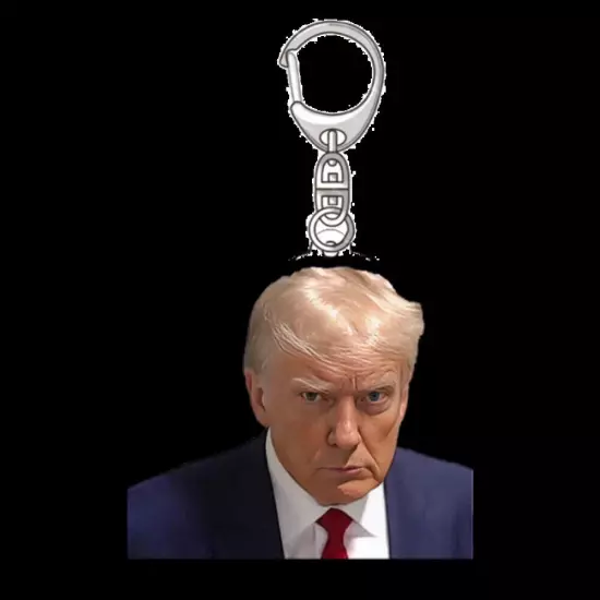 Trump Keychain | Patriotic Accessory | Political Souvenir