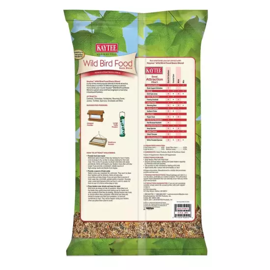 Kaytee Wild Bird Food Basic Blend 10 lb 10 Pound (Pack of 1)✅