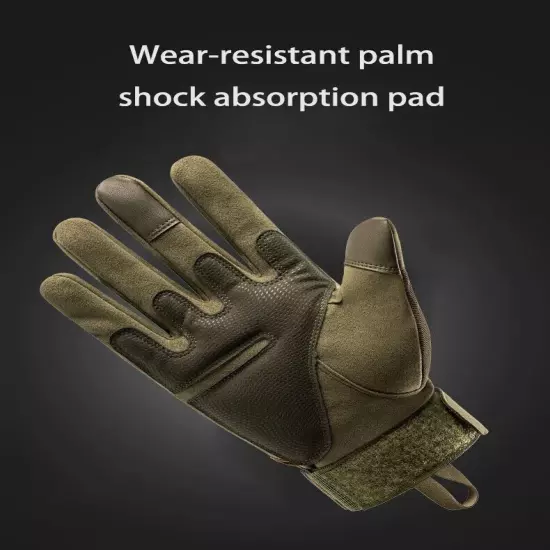 Tactical Gloves Full Finger for Shooting, Sports, & Fitness – Touchscreen