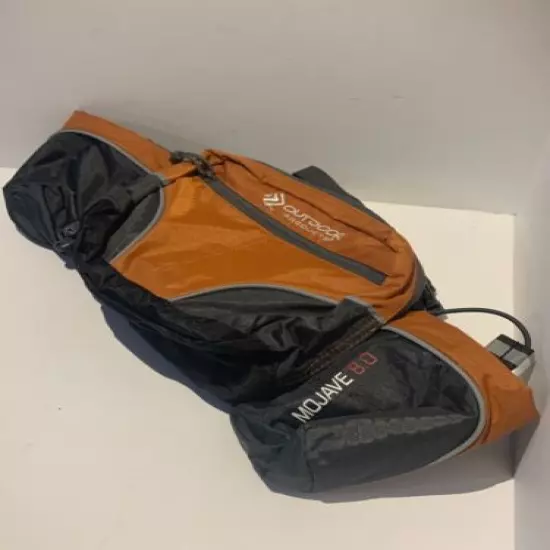 Outdoor Products Mojave 8.0 Orange/Gray 2 Water Bottle Waist Fanny Day Pack